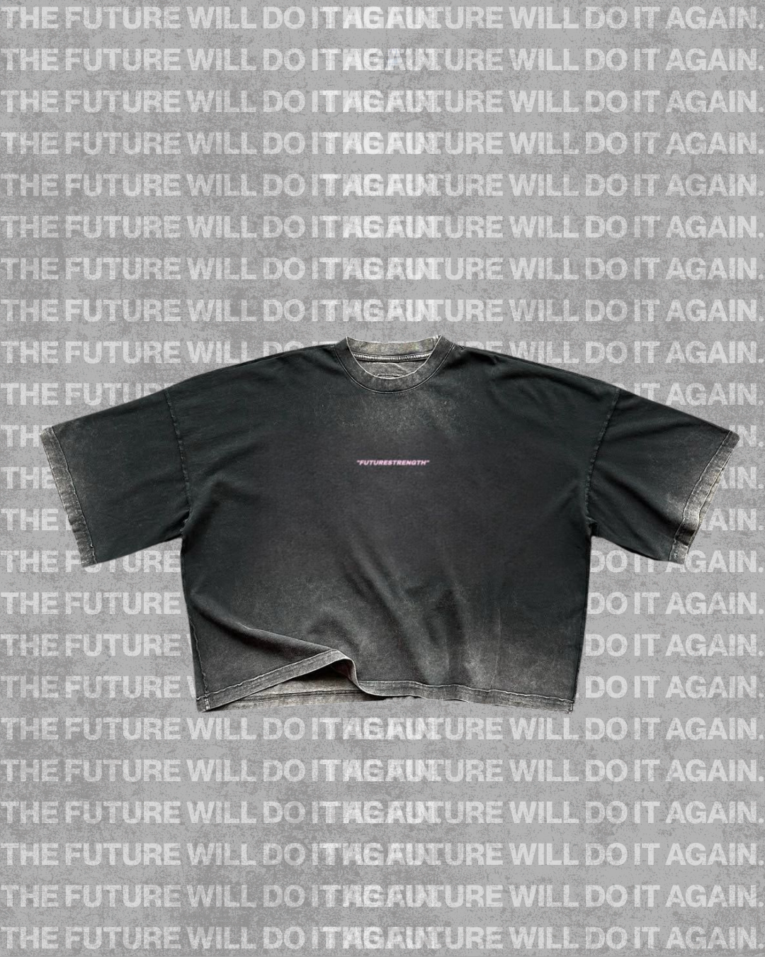 Polera Acid Wash Pink