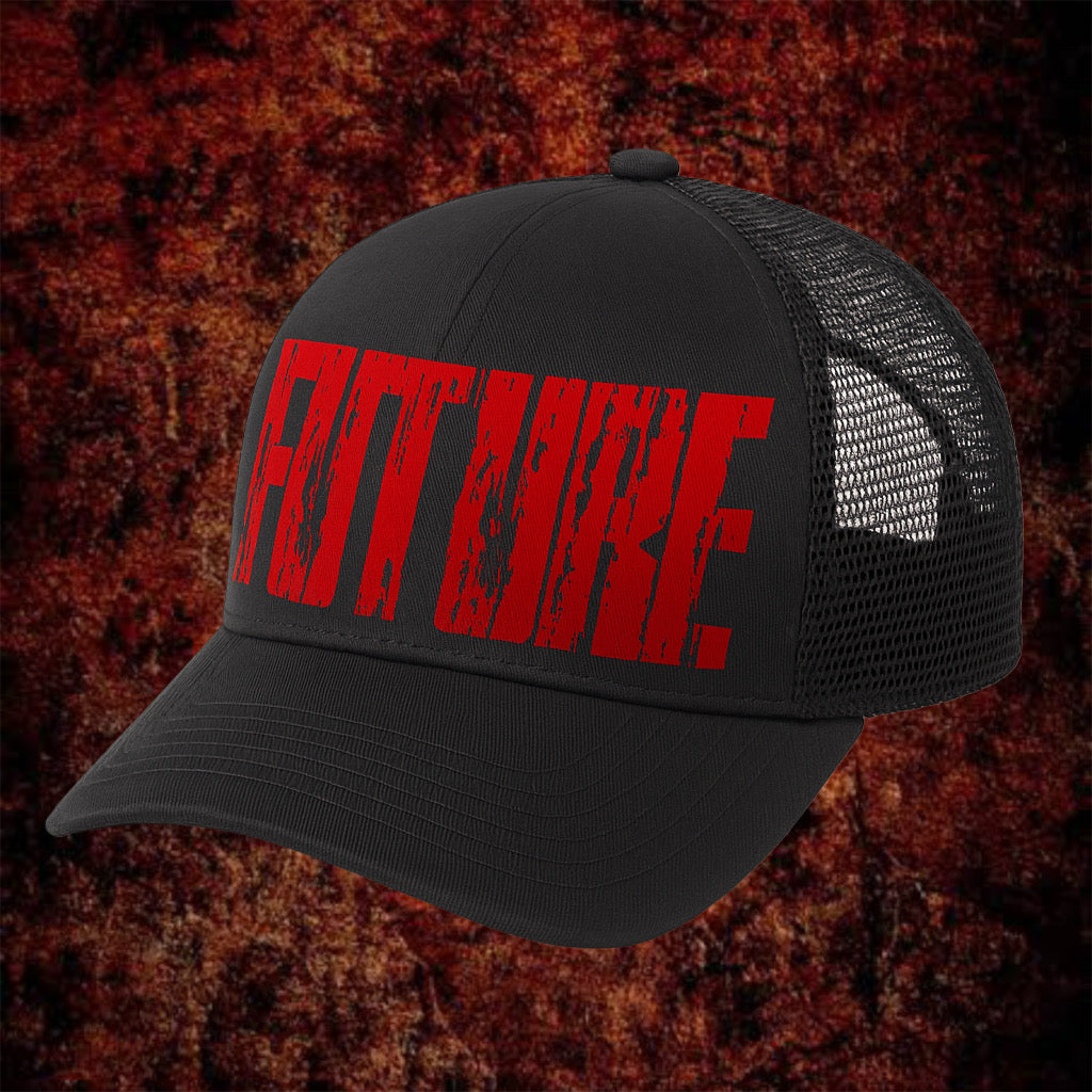 TRUCKER HAT ALL RED